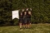 Little Parni Taffeta Black Skirt K557