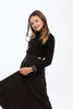 Retrokid Mae Silky Printed Black/ Cream Shirt