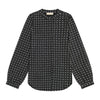 Retrokid Mae Silky Printed Black/ Cream Shirt