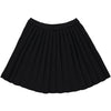 Bebe Organic Melanie Peppercorn Soft Knit Pleated Teen Skirt