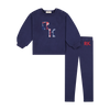 Retrokid Miles Plaid Baby Boy Navy Set