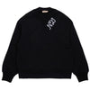 No. 21 Black Felpa Sweatshirt