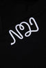 No. 21 Black Felpa Sweatshirt