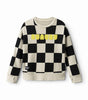 Nununu Smokey Natural Checkmate Sweatshirt