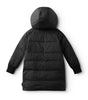 Nununu Black/Smokey Natural Reversible Side Eye Down Coat