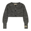 Retrokid Nora Knit Crop Cardigan Black/Cream