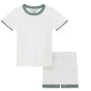 Mann Accent Trim Ribbed White/Mint Set