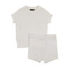 Sweet Threads Ocean Off-White Toddler Set