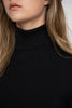 NdotM Ribbed Knit Black Turtleneck