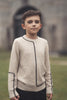 Mann Contrast Detail Oat Sweater