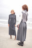 Gem Wool Button Down Grey Jumper and Turtleneck Set