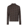 Poet Floral Mockneck Turtleneck