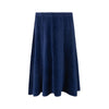 Poet Blue Blue Corduroy Stretch Skirt