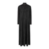 Poet Aria Mockneck Flocking with Bow Black Shirt