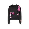 Poet Bella Bow Top Black Sweatshirt