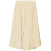 Pompomme Side Buttons Pale Banana Skirt