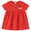 Mini P Tab Red Dress
