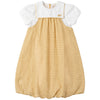 Mini P Gingham Maxi Yellow Jumper