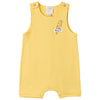 Mini P Tab Baby Boy Yellow Romper