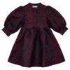 PIP + PIO Brocade Burgundy Dress.