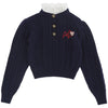 Philosophy LS Navy Sweater