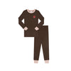 Little Parni Brown/Pink Pajamas PJ123 *FINAL SALE