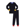 Litte Parni Navy/Blue Colorblock Pajamas PJ80 FINAL SALE