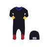 Little Parni Navy/Blue Colorblock Stretchy PJ81 FINAL SALE