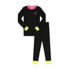 Little Parni Heartlock Neon Cuff Black/Pink Pajamas PJ83 FINAL SALE