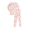 Little Parni Toile  Ivory/Pink Pajamas PJ93 FINAL SALE