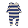 Bonjoy Striped Cobalt Footie