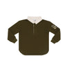 Little Parni Green Boys Polo style Sweatshirt w. LP k295