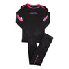 Limited Edition Stitched Black/Pink Patches Pajamas FINAL SALE