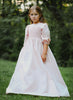 Little Tempest Pink Smocked Gown