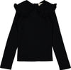 Louis Louise Alinou Black Pullover Sweater