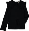 Louis Louise Alinou Black Pullover Sweater