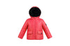 Raygo Kids LLC Embroidered Bow Girls Red Jacket.