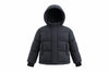 Raygo Kids LLC Contrast Hood Black Jacket.