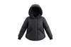 Raygo Corduroy Black Coat