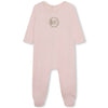 Michael Kors Pink Pale Footie and Hat with a Soft Toy