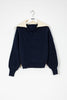 Indee Repeat Navy Pullover