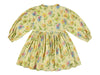Morley Girls Robin Cream Dress Long with Pleats