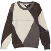 Mann  Colorblocked Argyle Coffee Sweater