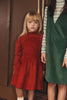 Retrokid Hazel Cords Halter Dress Wine