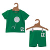 RetroKid Baby Boy with Ball Detail Bright Green Set