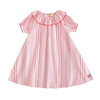Retrokid Rosie Cotton Short Sleeve Pink Printed Dress