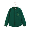 Retrokid Rowan French Terry Boys Green Shirt.