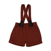 Little Tempest Boys Rust Short and Shirt Set *PREORDER*