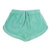 Tocoto Vintage Plain Terry Baby Green Shorts