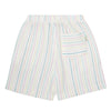 Tocoto Vintage Multicolor Stripes Off White Shorts